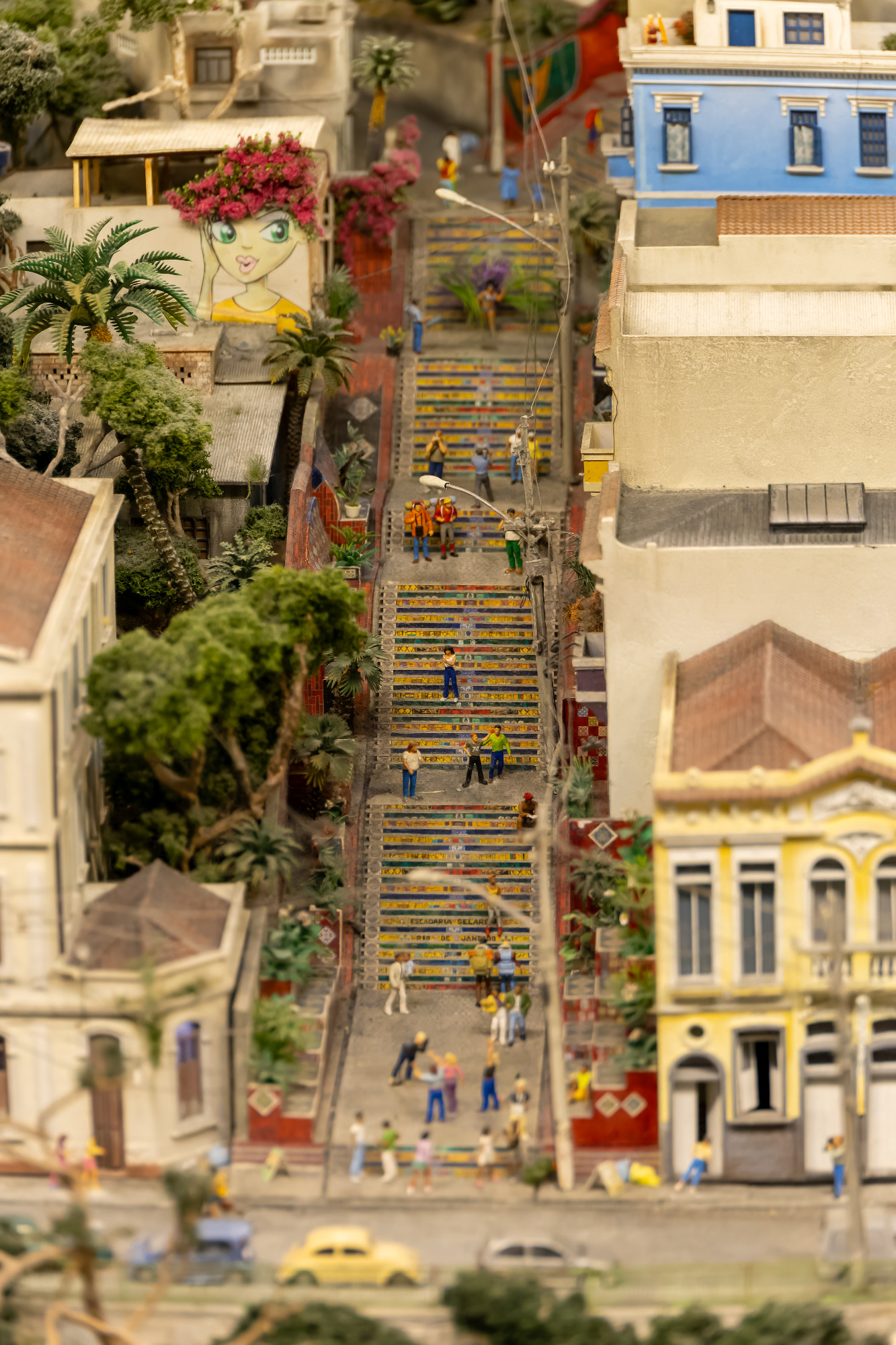 Berühmte Treppe in Rio